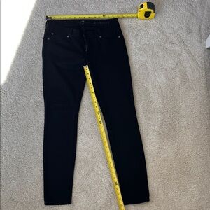 7 For All Mankind Women's Dark Skinny Jeans